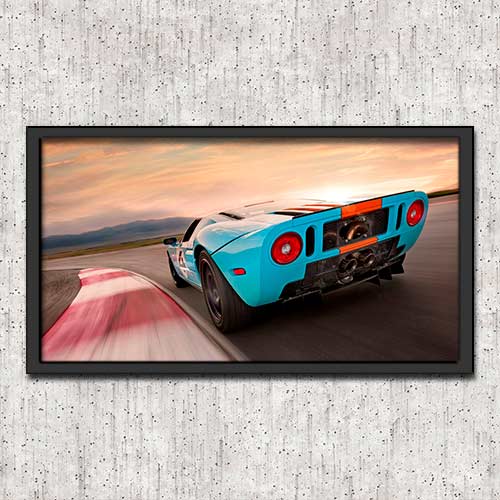 Quadro Decorativo - Corvette corrida
